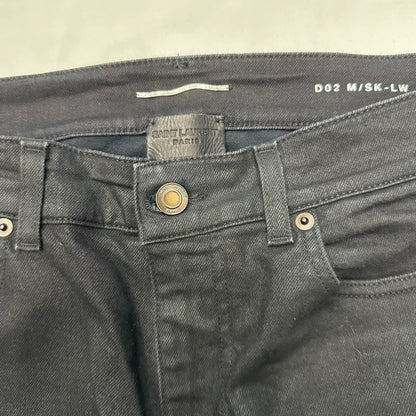 Saint Laurent Black Slim Fit Jeans