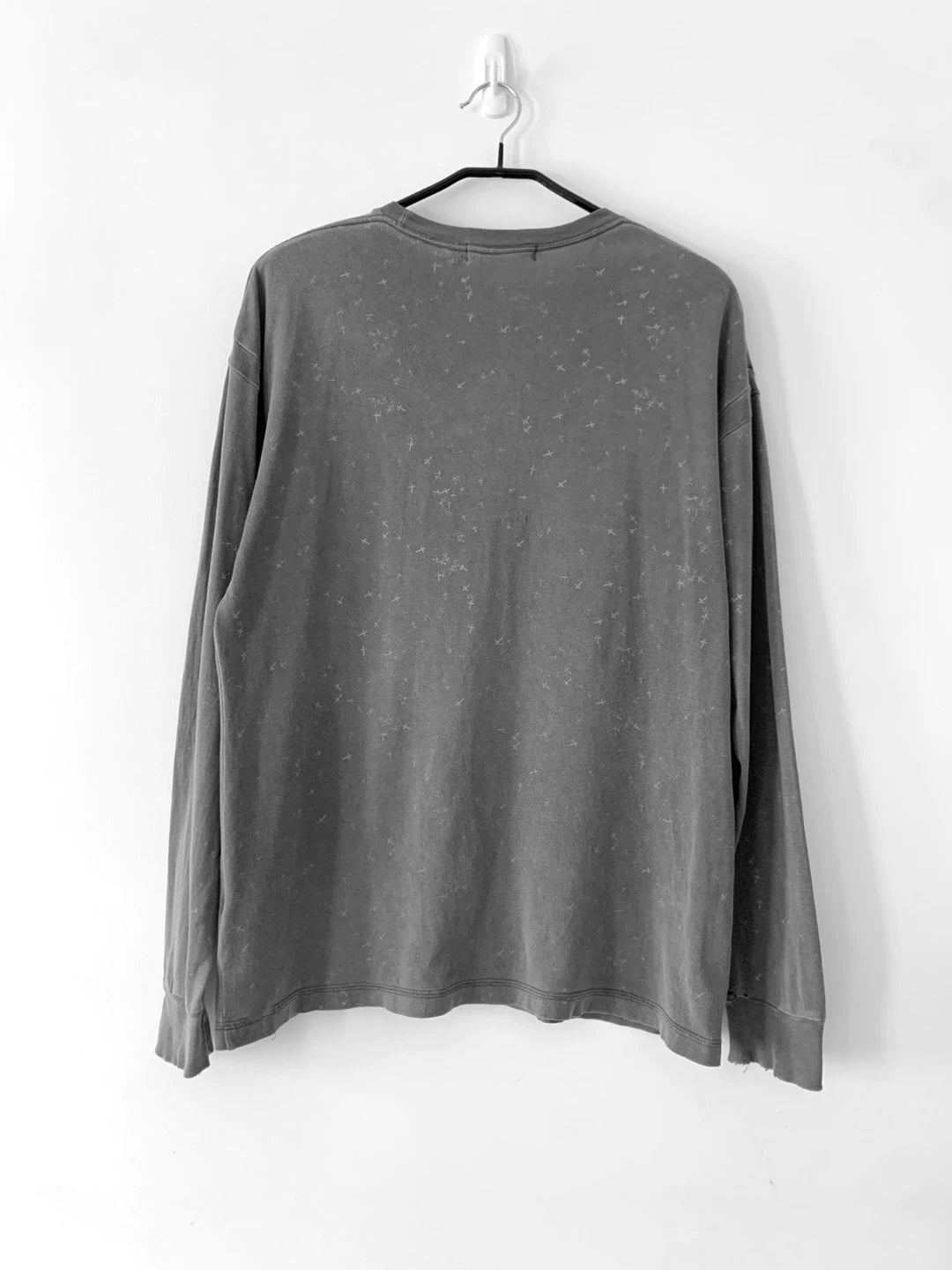 Undercover 02AW Cross Print Washed Sweatshirt