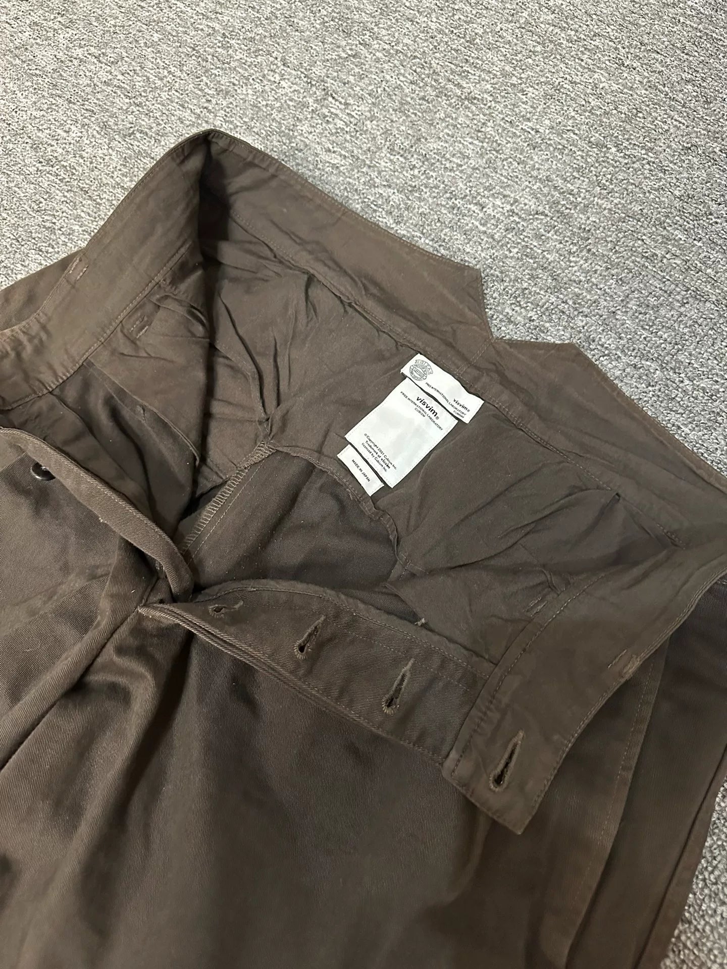 visvim Hakama Giza Cotton Vintage