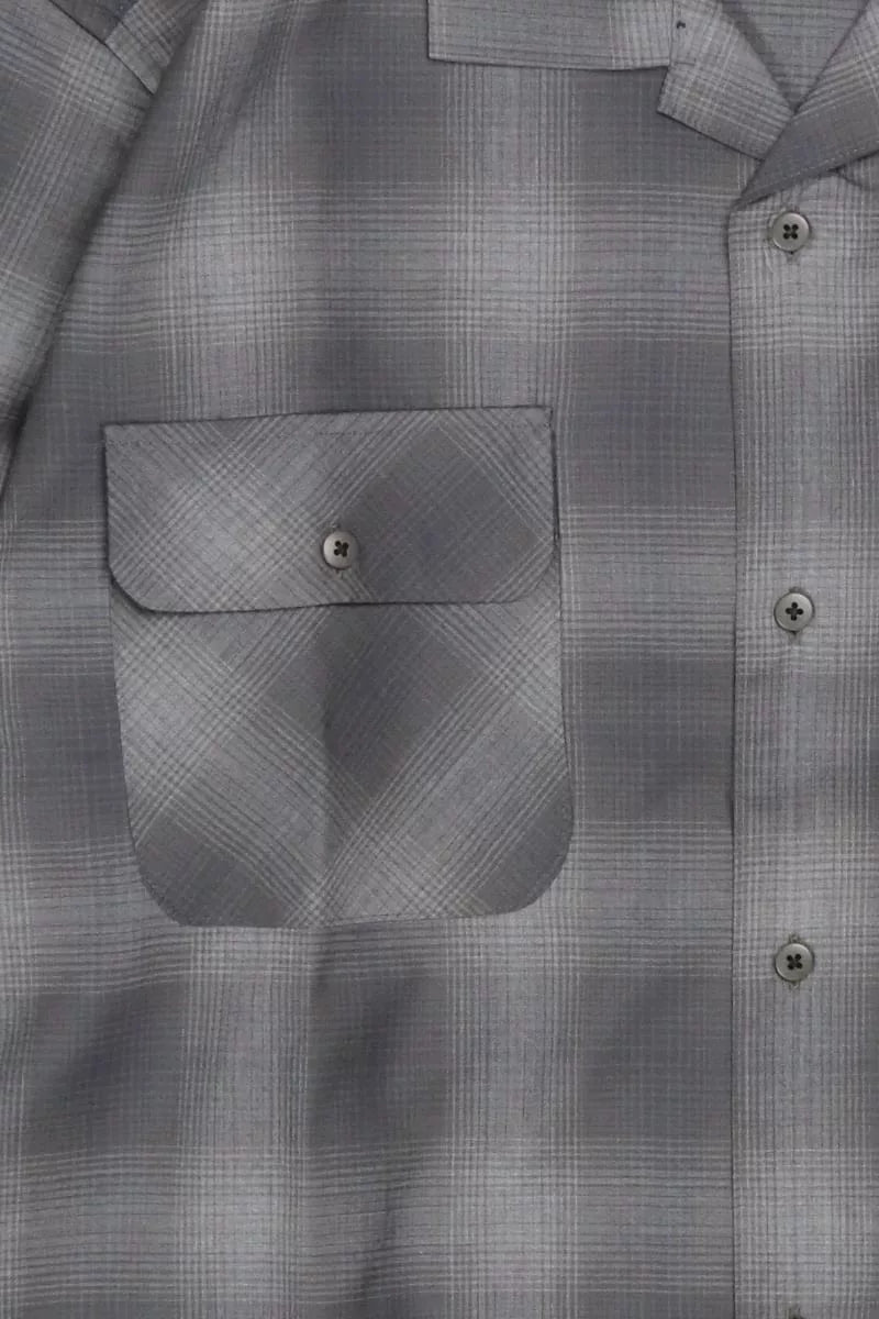Porter Classic Wool Plaid Shirt Jacket