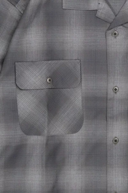 Porter Classic Wool Plaid Shirt Jacket