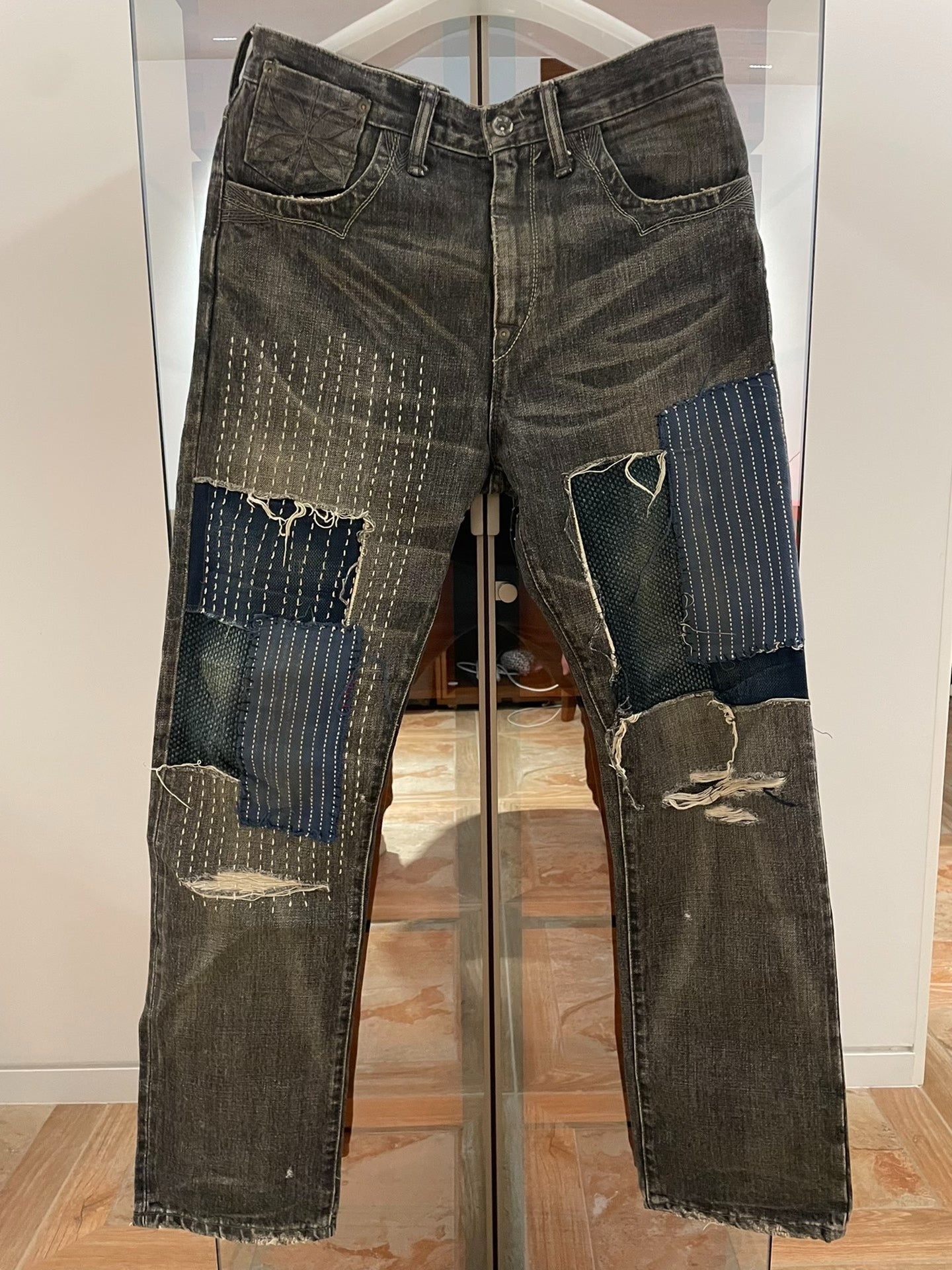 NEIGHBORHOOD Indigo Patch Miner Jeans S