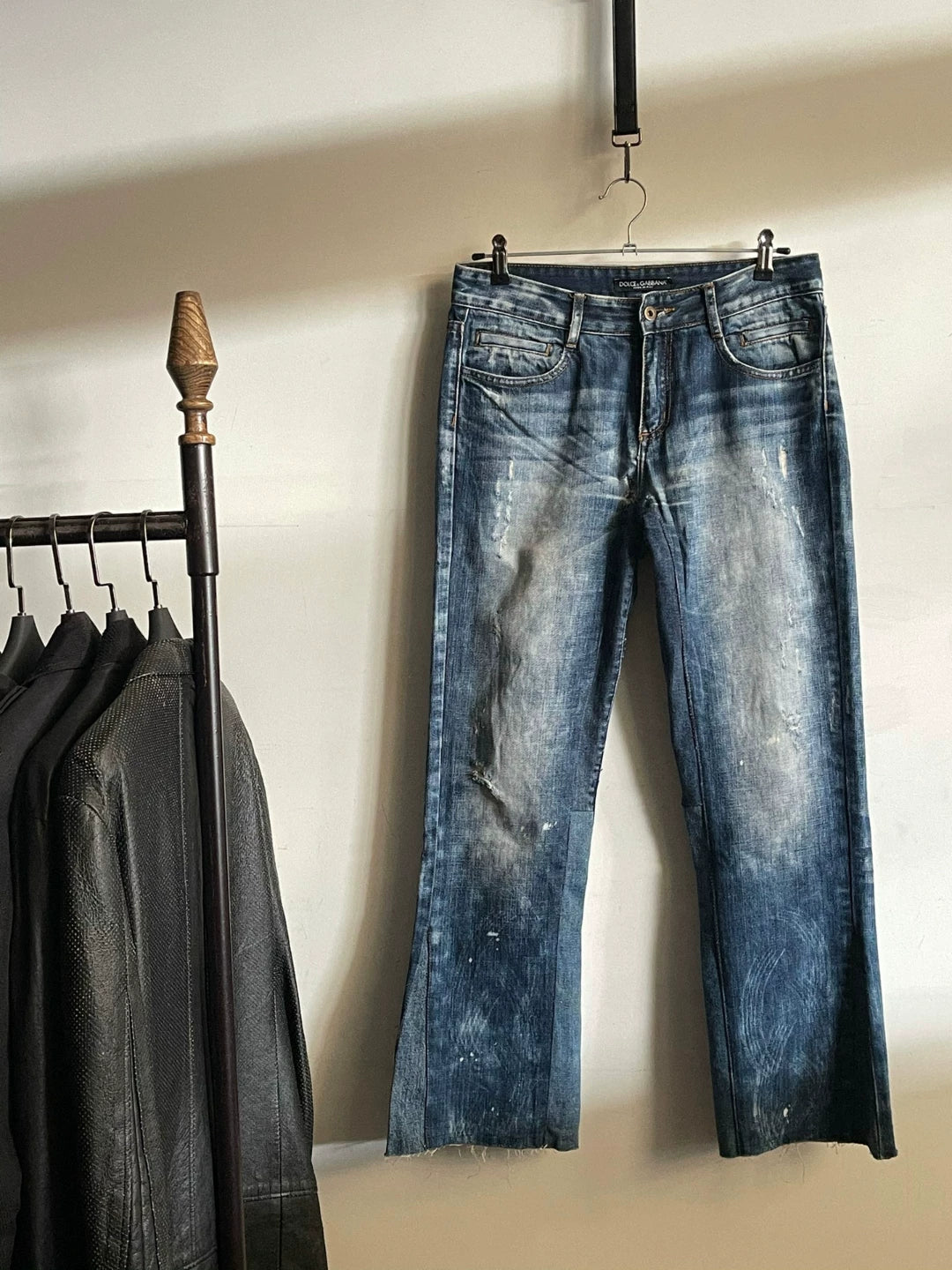 Vintage Dolce&Gabbana Flared Denim Pants