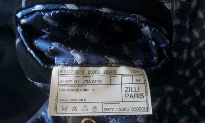 Zilli Cashmere Coat with Silk Lining