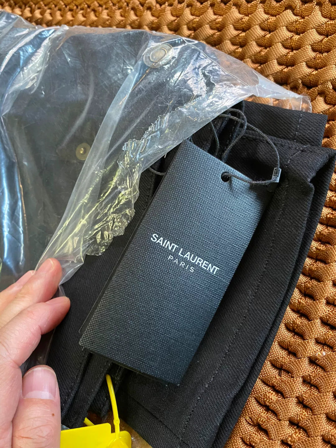 Saint Laurent SLP D02 Black Jeans