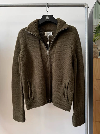 Maison Margiela Wool Zip Jacket