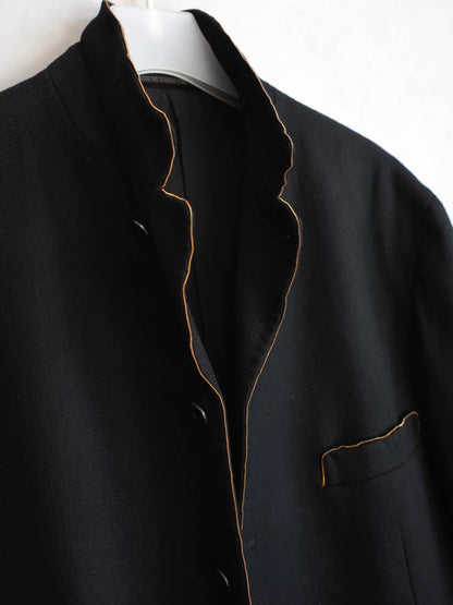 handmade gold bead jacket by yohji yamamoto