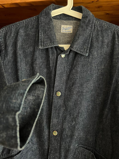 limited edition blue-dyed denim jacket