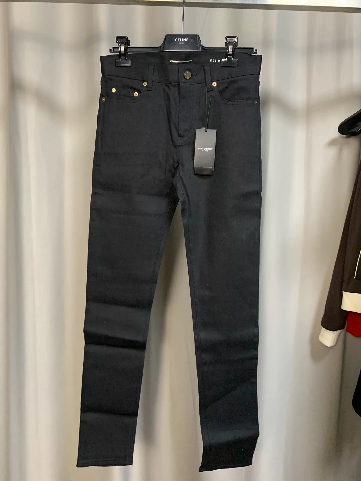 Saint Laurent 2016FW Black Jeans D02