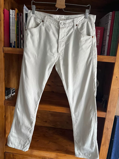 RRL Double RL Light Beige Denim Pants