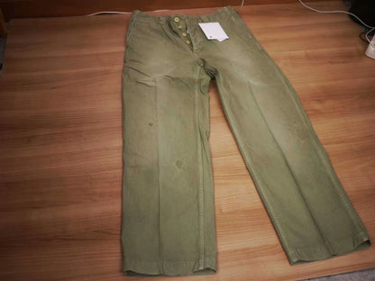 VISVIM Wide Chino Pants Green