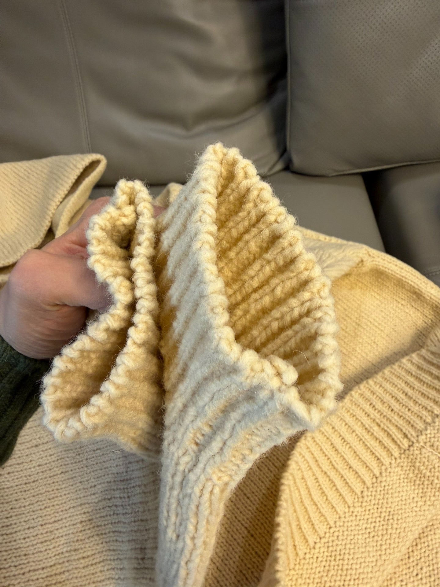 VISVIM AMPLUS SB Knit Hoodie