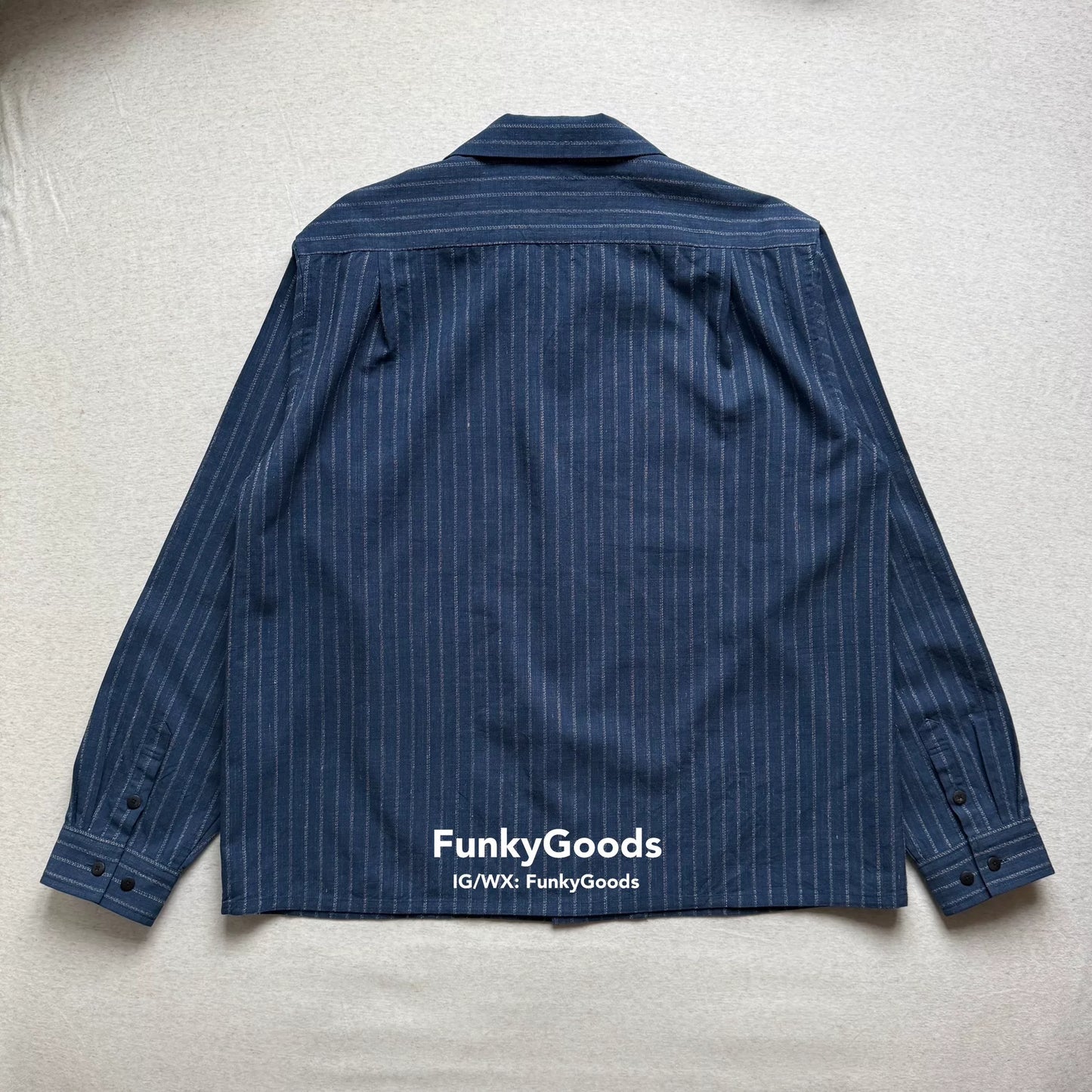 Visvim 25aw Keesey Stripes L/S Shirt