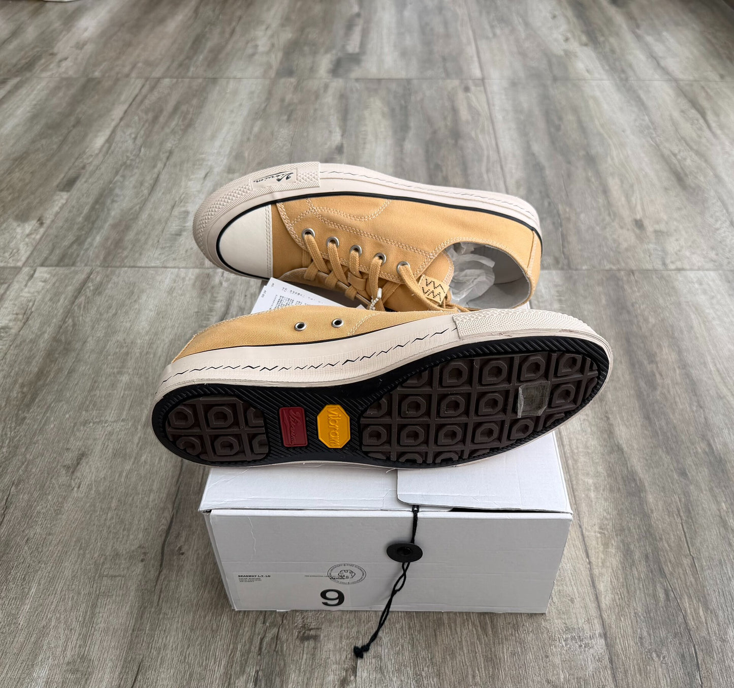 VISVIM SKAGWAY L.T.LO V-Sole Canvas Shoes