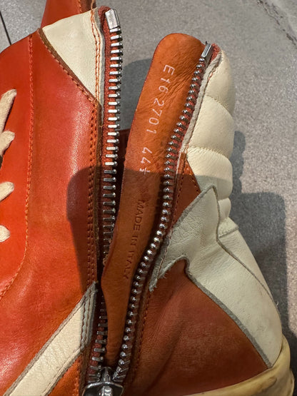 Rick Owens Geobasket Sneakers in Orange