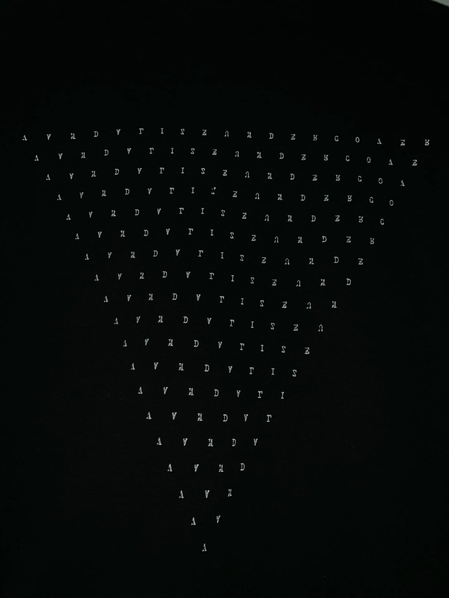 Undercover Beaded Portrait Print Tee