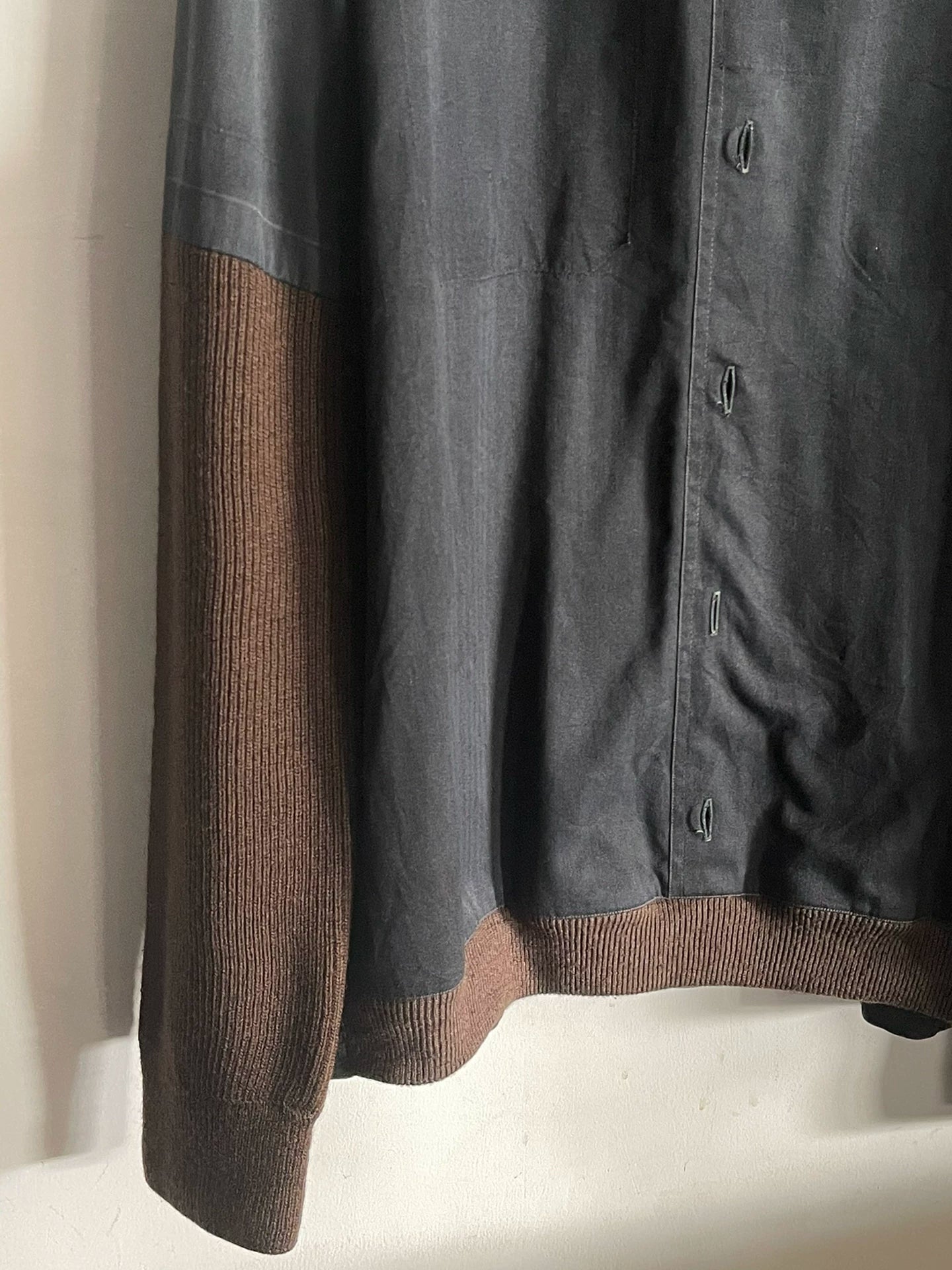maison margiela artisan crafted long sleeve shirt