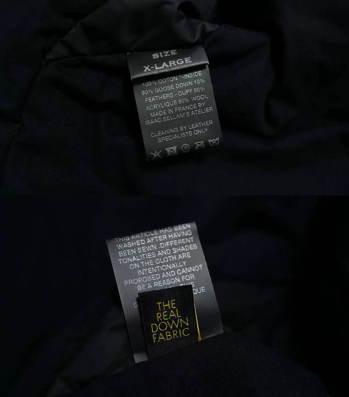 isaac sellam experience leather jacket in black