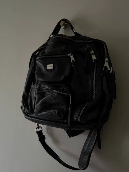 Dolce Gabbana Multi-Zipper Backpack