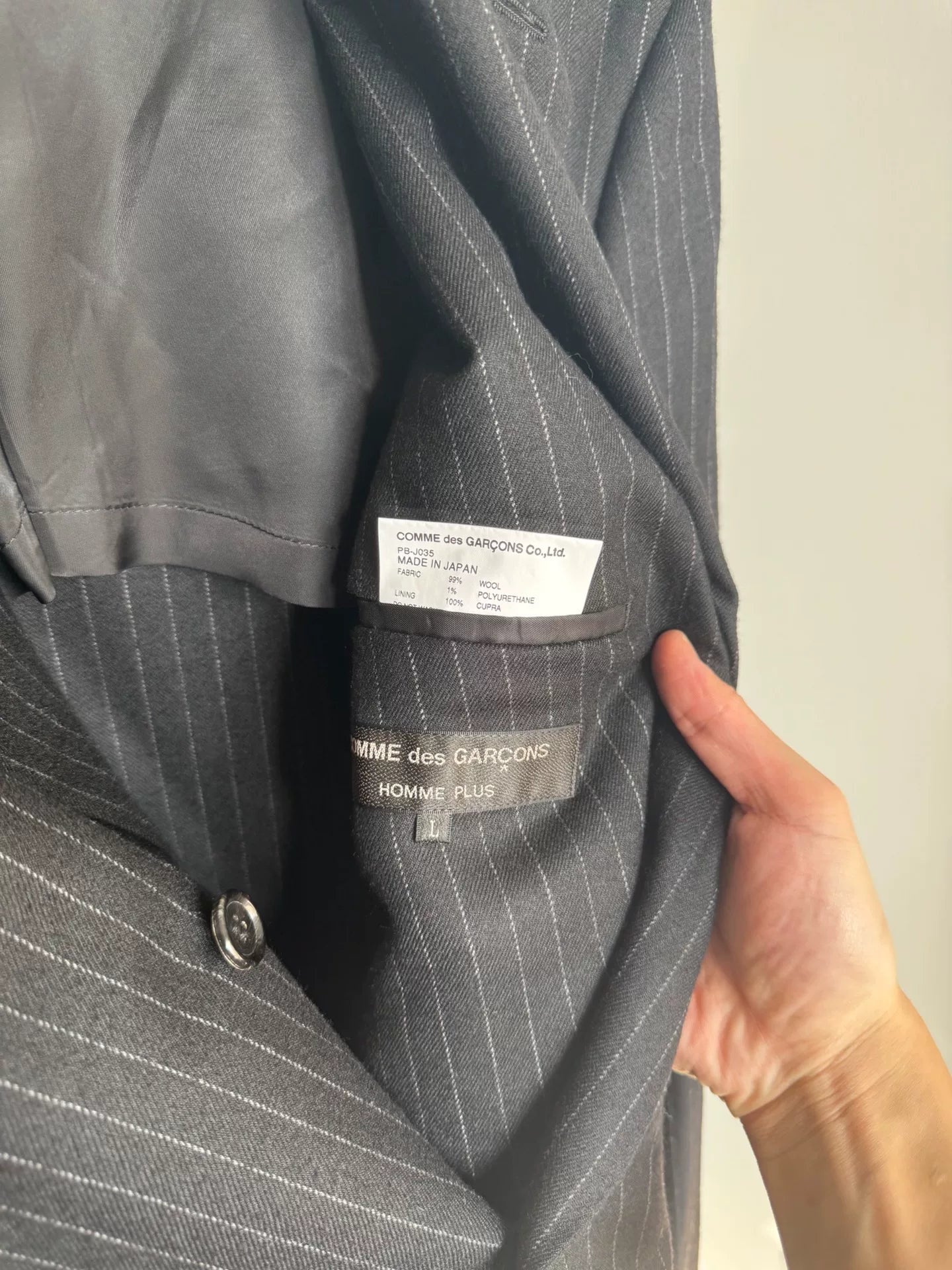 Comme des Garçons Homme Cdg Asymmetrical Shirt