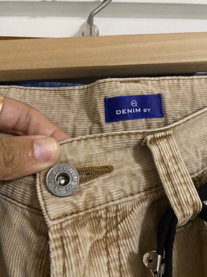 light khaki corduroy casual pants