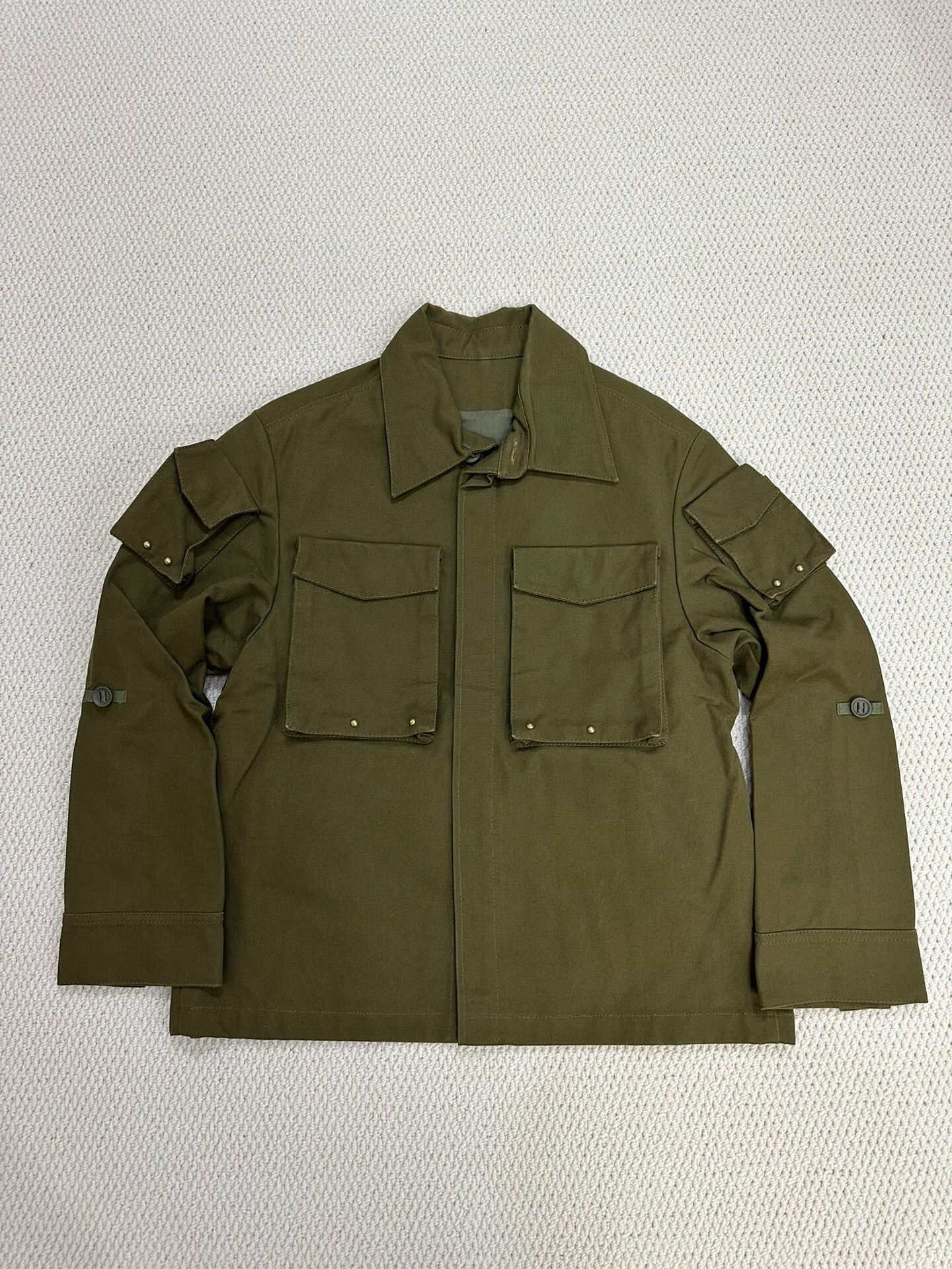 louis vuitton lovers work jacket in green