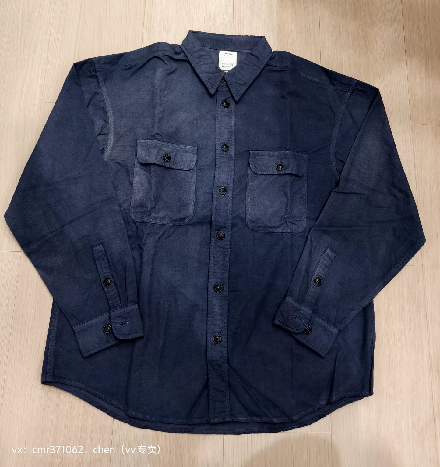 visvim 20SS Lumber Shirt (Uneven Dye)