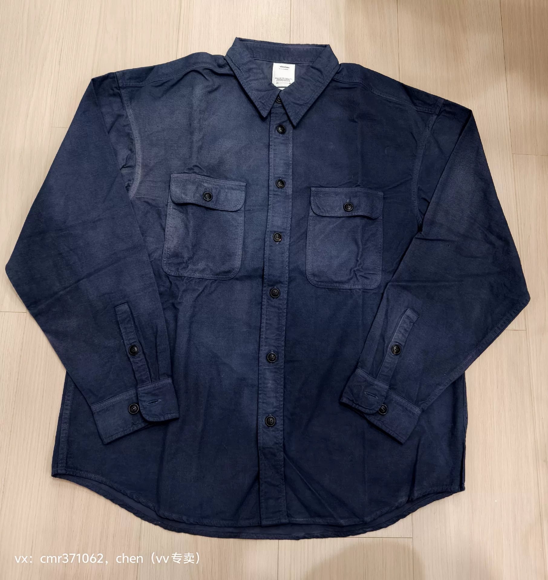 visvim 20SS Lumber Shirt (Uneven Dye)