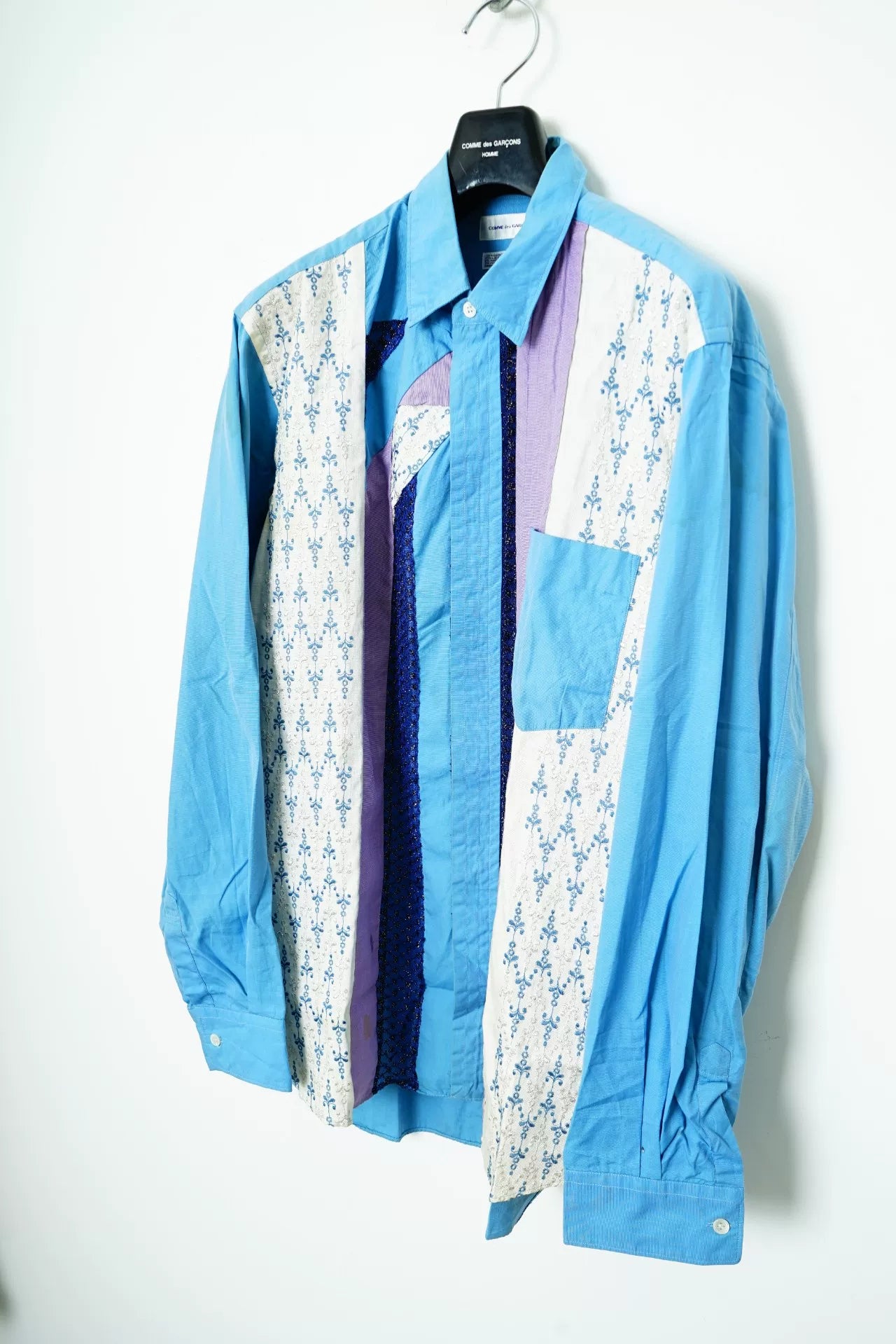 Comme des Garçons Embroidery Paneled Shirt