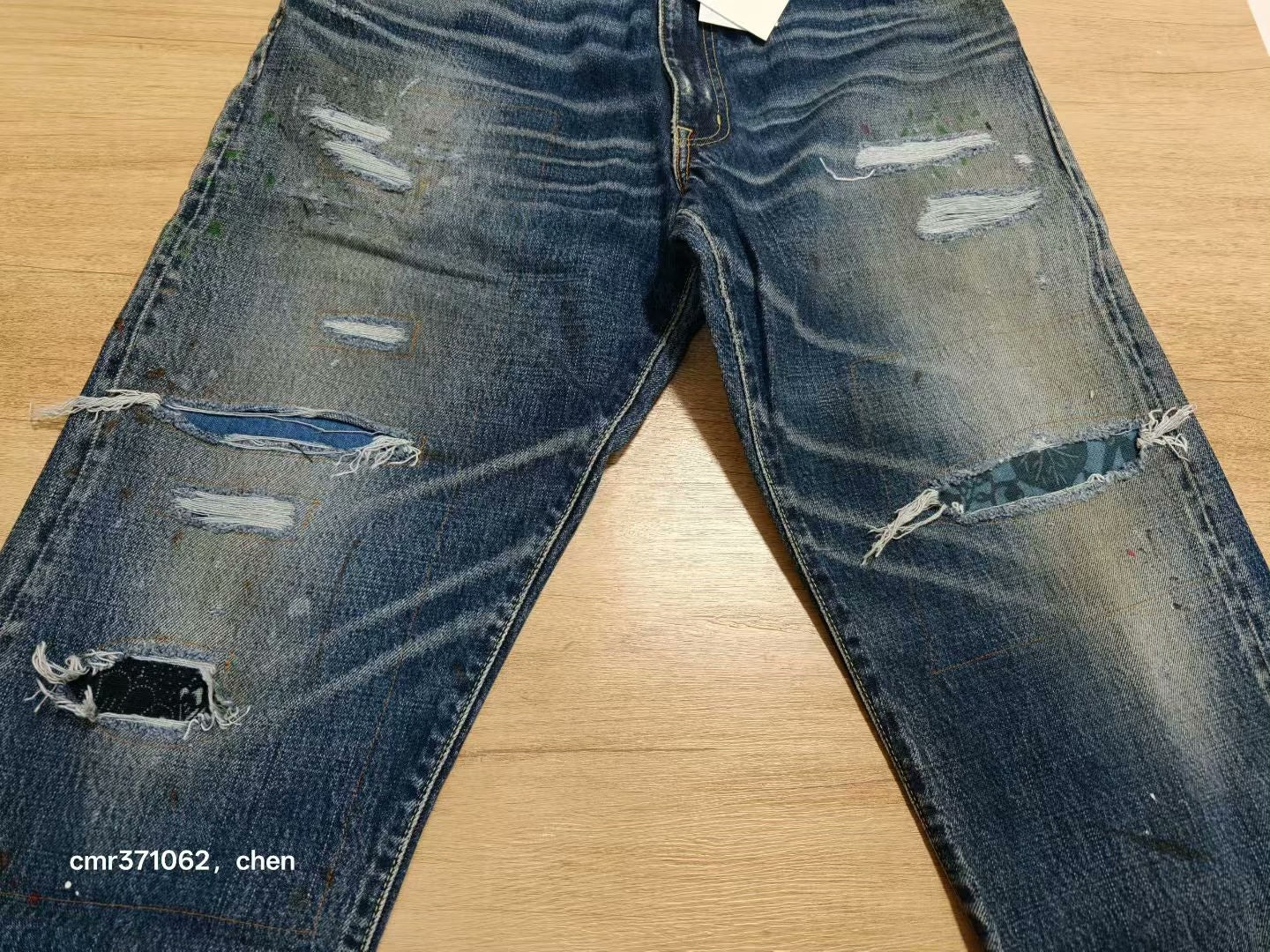 visvim 21 ICT Journeyman Pants Tacked Crash