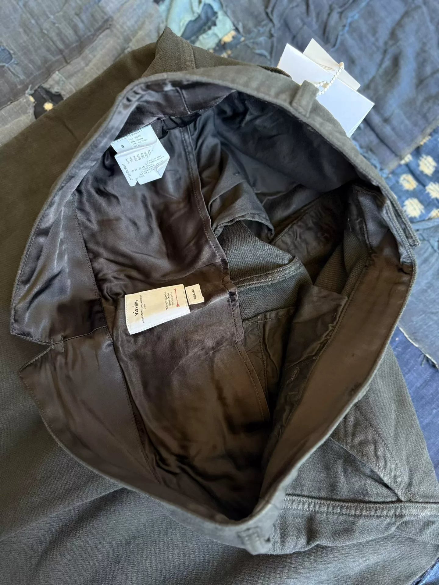 Visvim 25AW Pastoral Moleskin Cargo Pants