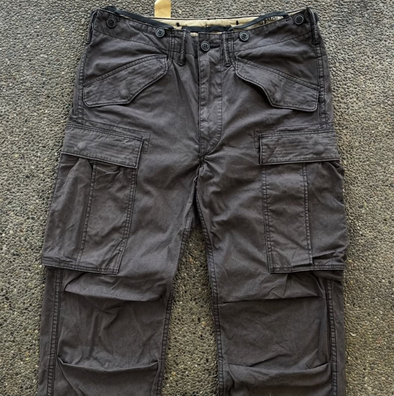Vintage Double RL Military Cargo Trousers