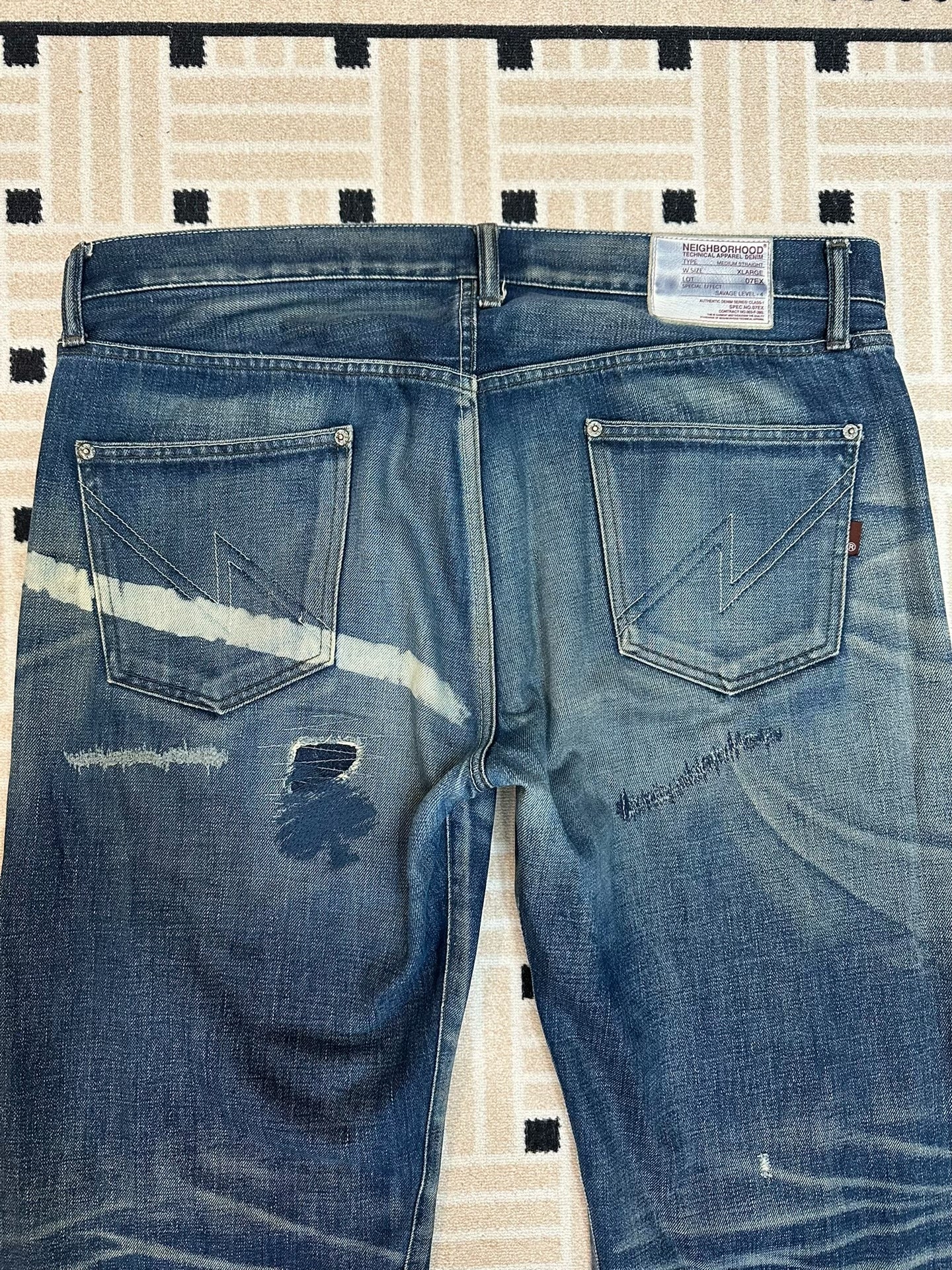 NEIGHBORHOOD 07 FLASH Lightning Denim
