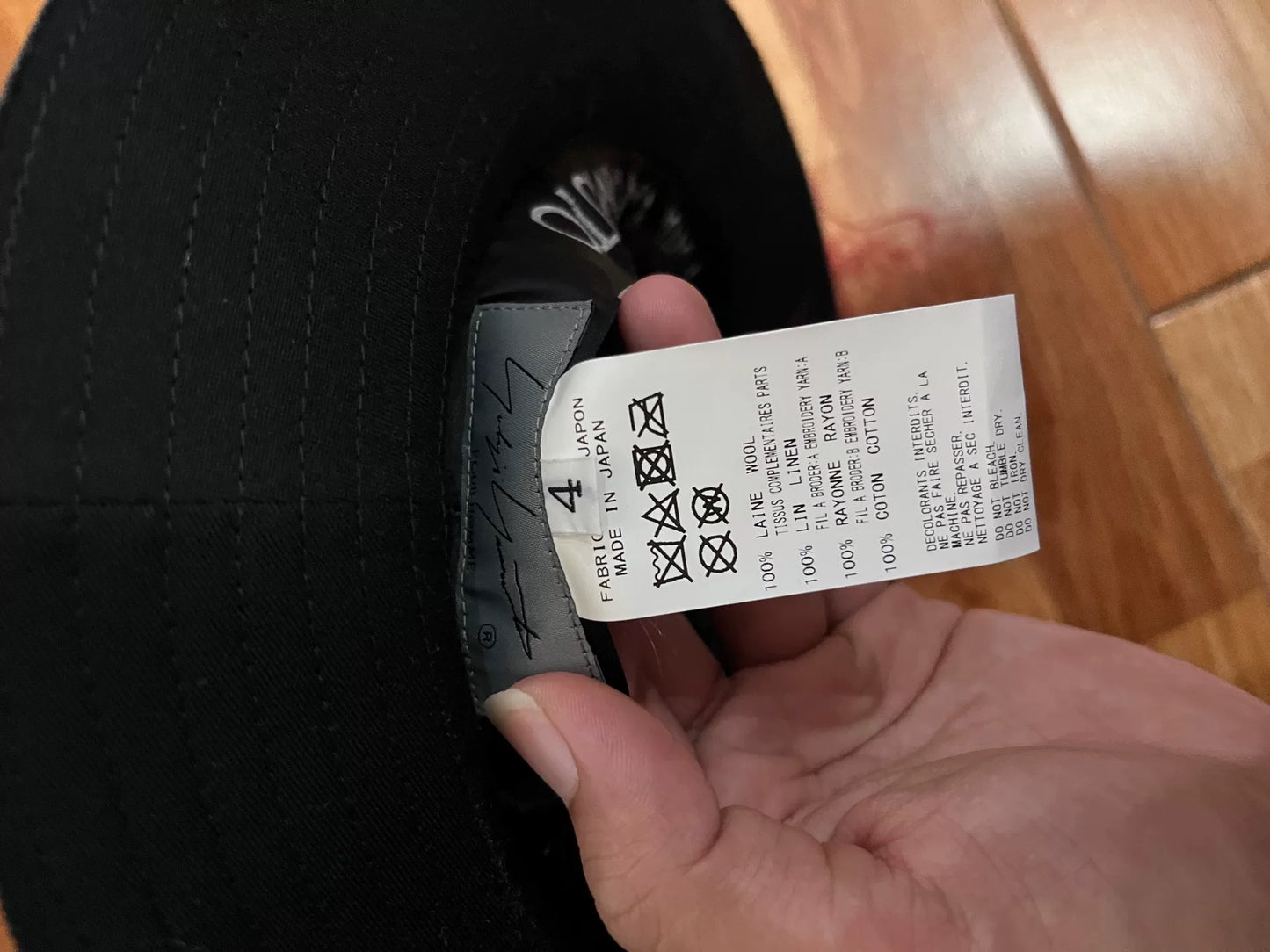 Yohji Yamamoto Flamboyant Hat