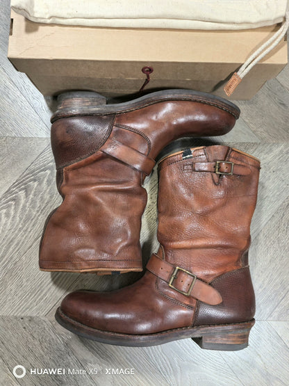 visvim mud dye engineer boots