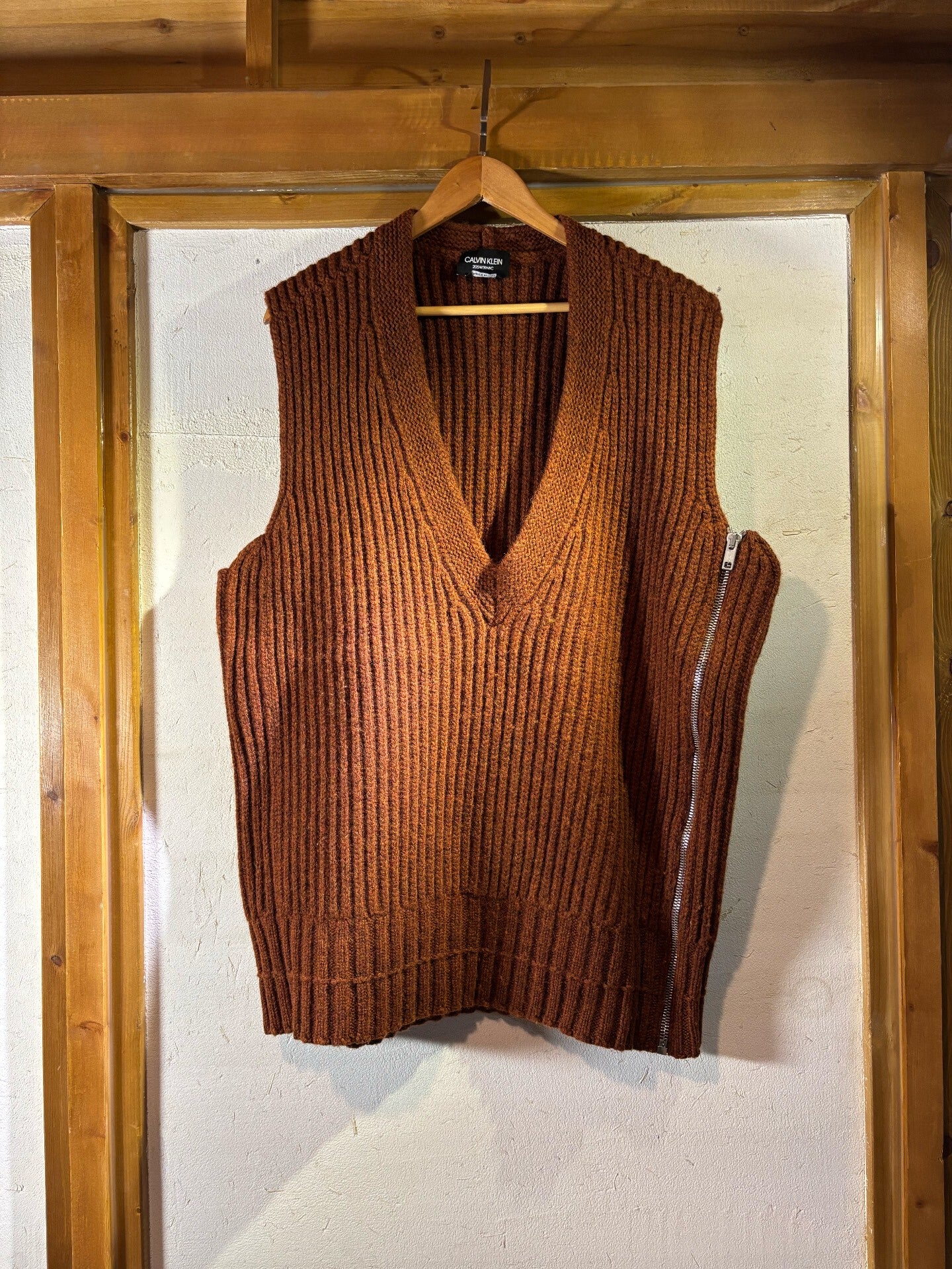 CK20539NYC Raf Simons Wool Vest