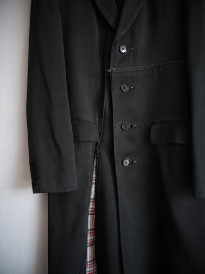 Yohji Yamamoto Plaid Coat