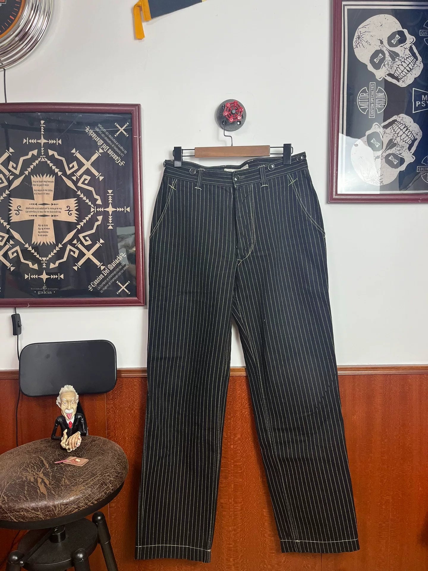 Freewheelers Black Work Utility Pants