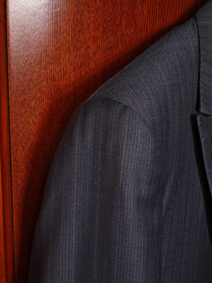 Zegna Trofeo Wool Blazer with Stripes