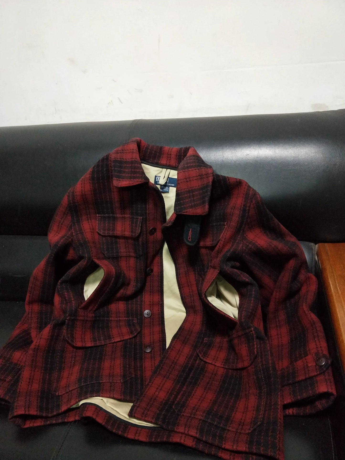 Ralph Lauren Wool Tweed Hunting Coat