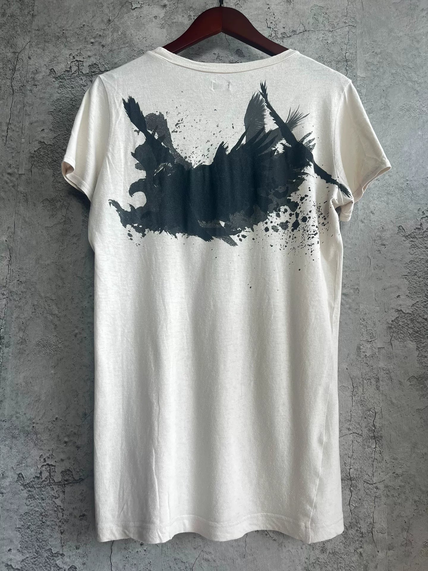 l.g.b flying away graphic tee shirt