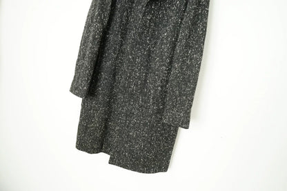 Yohji Yamamoto Snowflake Fleece Hooded Coat