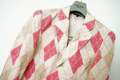 Comme des Garçons Spring Summer Diamond Check Blazer
