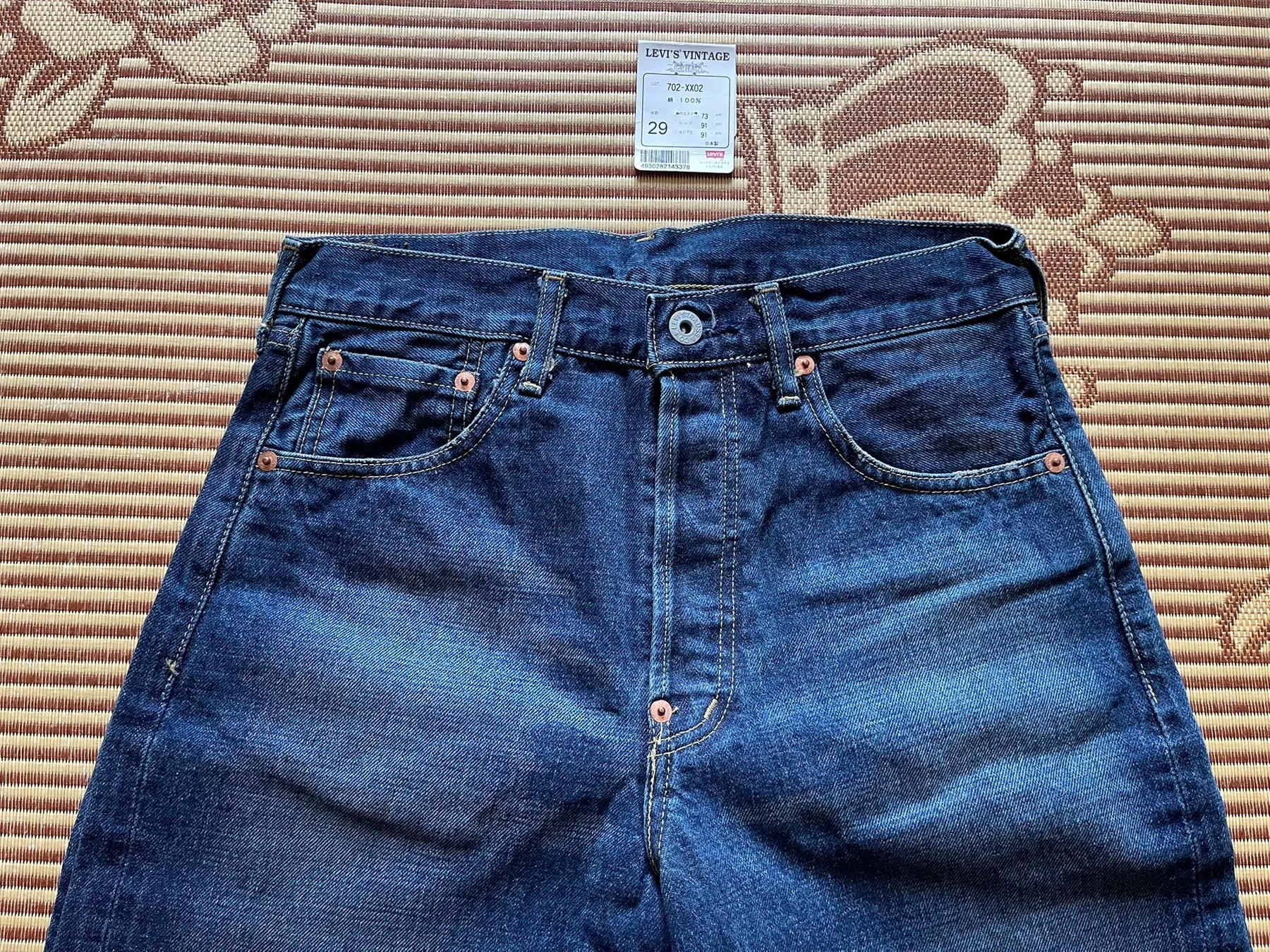 Levis LVC J22 702 Washed Jeans