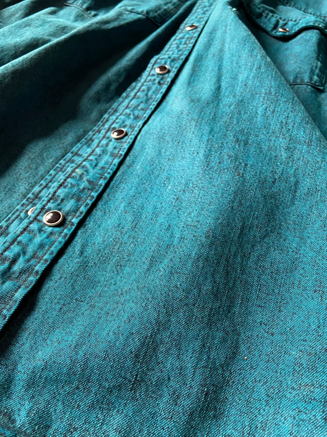 balenciaga denim shirt with destroyed cuffs