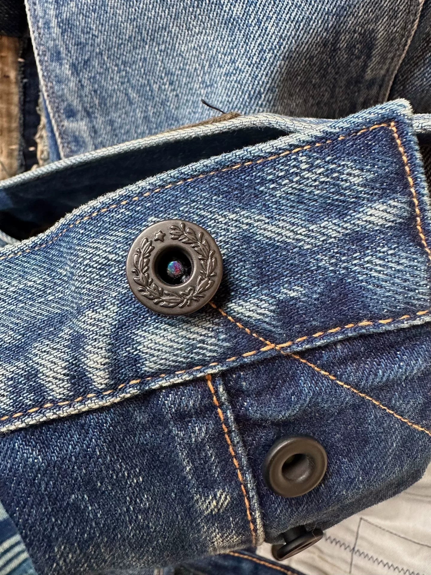 Kuro Aulick 03 Patchwork Denim Pants