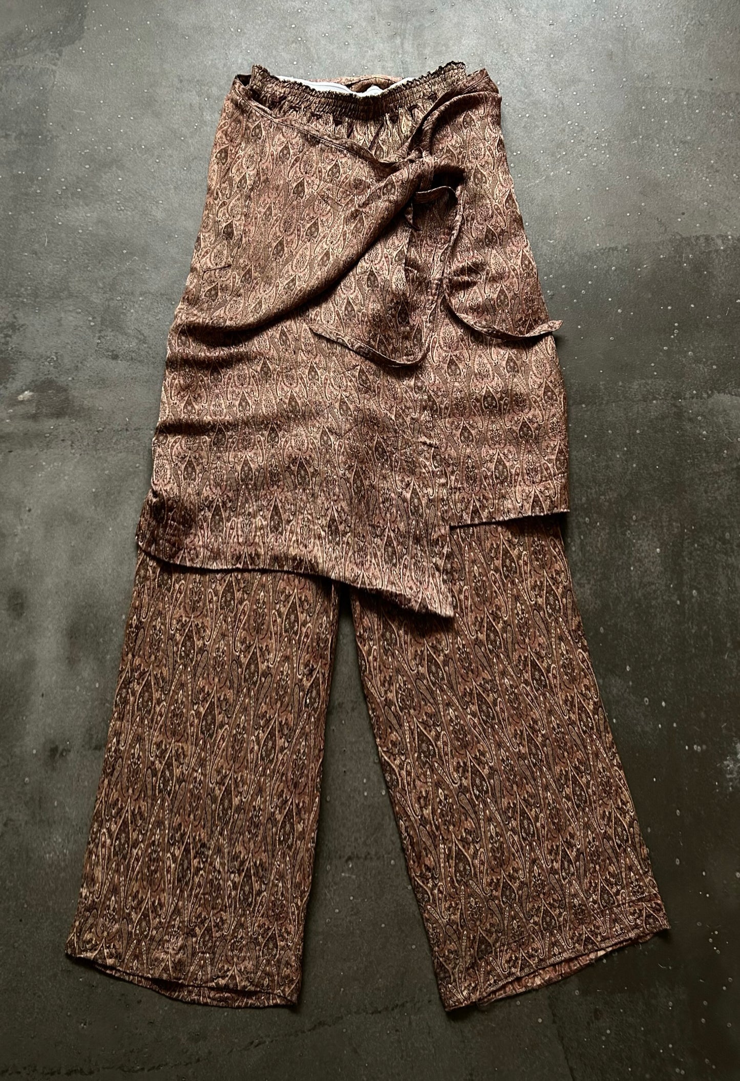 Number(N)ine Silk Long Pants