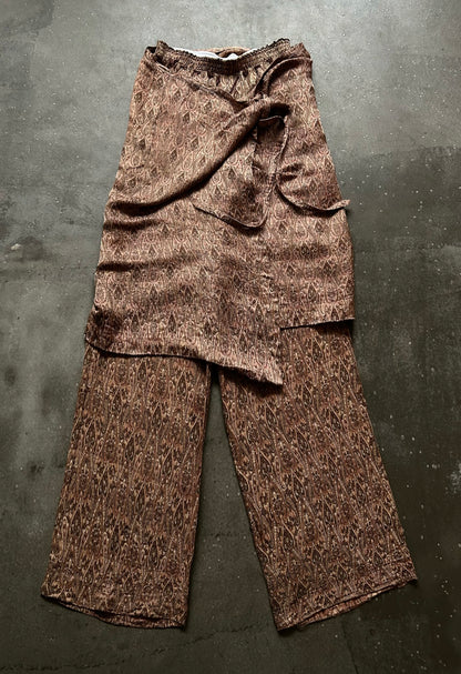 Number(N)ine Silk Long Pants