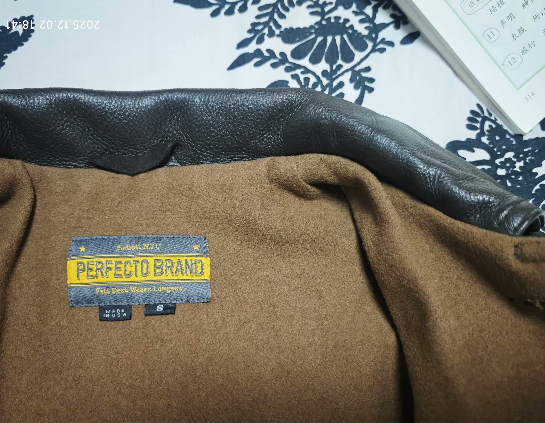 Schott NYC Perfecto Dispatcher Leather Jacket