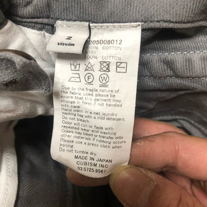 visvim Eiger Grey Cargo Shorts